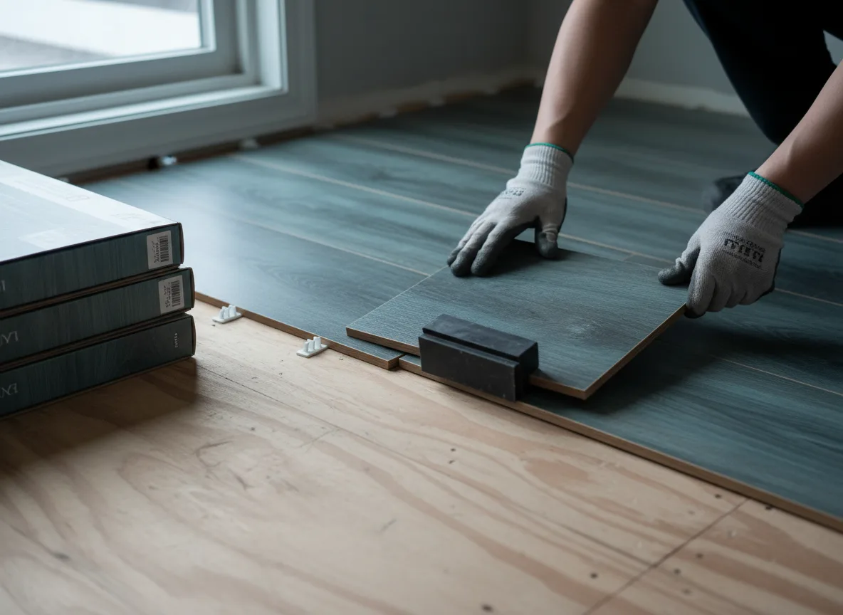 Luxury Vinyl Plank Installation company in Dime Box, TX